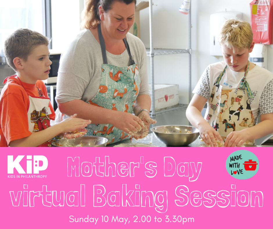 Made with love virtual baking session