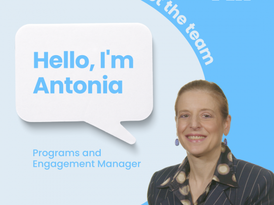 Meet the team - Antonia Caridi